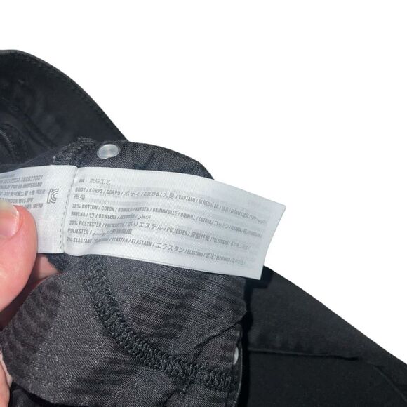 HOLLISTER Men’s Black Slim Straight Jeans Size W30 L32 - Picture 5 of 8